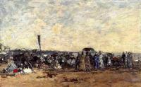 Boudin, Eugene - Beach Scene